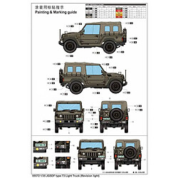 Trumpeter Maquette Véhicule Jgsdf Type 73 Light Truck (revision Light)