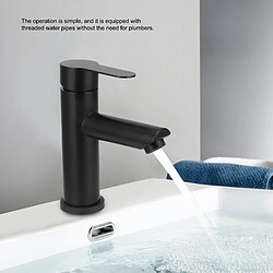 Avis ComfortXL Robinet d'eau chaude et froide en acier inoxydable g1/2 pour lavabo de salle de bains