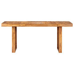 vidaXL Table de salle à manger 180x90x75 cm Bois solide d'acacia