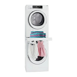 Acheter WPRO SKP101 Kit de Superposition Universel 2 en 1 Lave-linge / Sèche Linge avec tablette et Séchoir