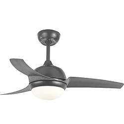 SULION Ventilateur de plafond AC SULION VENTILATEUR DE PLAFOND 107CM AC LED 18W CCT GRIS