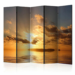 Paris Prix Paravent 5 Volets Sea Sunset 172x225cm