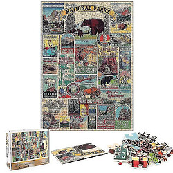 Acheter Universal Copoz 1000pcs Décompression Puzzles éducatifs Puzzles, Signe du parc national