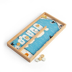 Bigjigs Toys Jeu de rondelle de glace en bois 