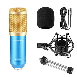 Universal Kit microphone pour condenseur professionnel BM 800: ordinateur + microphone + porte-impact + capuchon en mousse + câble comme microphone pour BM 800 BM800 |