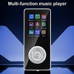 Avis Universal Bluetooth lecteur mp3 portable walkman hi-fi enregistreur FM sport musique haut-parleur 1.8(Le noir)