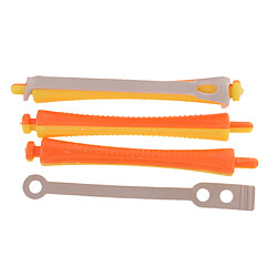 Acheter Perm En Plastique Tiges Pas De Bigoudis De Cheveux De Chaleur Rouleaux Bricolage Frange Outils De Friser 60 Pièces