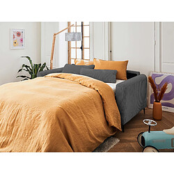 Acheter Lisa Design Owen - canapé 3 places convertible - couchage quotidien - matelas 12 cm - en velours côtelé