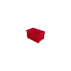 Fp Bac rangement 45 l 600x400x250 mm rouge 