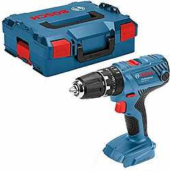 Bosch GSB 18 V-21 Perceuse-visseuse à percussion sans fil 18 V Li-Ion Solo + Coffret L-Boxx - sans Batterie, sans Chargeur