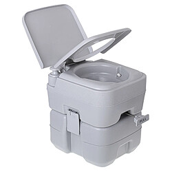 Toilette Portable Chimique pour Adultes 20L Camper, Camping, Auto Caravane WC, , Gris, Camry, CR1035