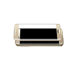 Avis Novago Compatible avec Samsung Galaxy S6 Edge Pack de 2 Films en Verre trempé incurvé (Arrondi sur Le Bord) Protège la Totalité de l'écran Version Ultra Fine 0.2 mm (Doré)