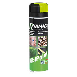 Ribimex Peinture de marquage jaune fluo 500ml 