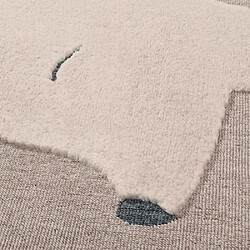 Avis Jardindeco Tapis intérieur en polyester Fantine biche 170 x 120 cm.