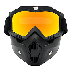 Lunettes Motocross Vélo Anti-Brouillard Coupe-Vent Lunettes Anti-Poussière Bouclier Protecteur Gris