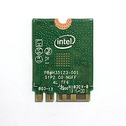 Intel Dual Band Wireless-AC 7265+BT M.2 WLAN / Bluetooth 867 Mbit/s Interne