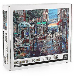 Universal Puzzle de puzzle de la ville française, 1000 PCS Puzzle de décompression pédagogique, mur D pas cher