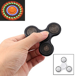 Shopinnov Hand spinner fidget spinner modele lumineux blanc