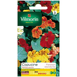 Vilmorin Sachet graines Capucine Valina variée