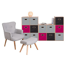 Five Simply Smart Boîte de rangement Mix N' Modul Gris Anthracite - Five