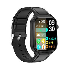 Avis Yonis Montre Connectée Écran Couleur Cuir Bluetooth ECG