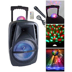 ENCEINTE SONO PORTABLE PARTY BLUETOOTH 450W MOBILE USB TWS LED RGB MSD RADIO FM 