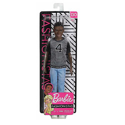 Barbie Poupée Ken Fashionistas avec tee-shirt 4