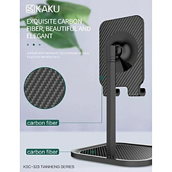 iKaku KSC-323 Support de téléphone portable de bureau Noir