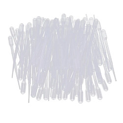 100pcs 2ml Pipette de Transfert en Plastique Pipette Graduée pas cher