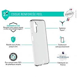 Force Case Coque Renforcée pour Samsung Galaxy A34 5G FEEL Transparent