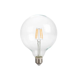 Perel Ampoule À Filament Led - Style Rétro - G125 - 4 W - E27 - Blanc Chaud Intense