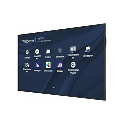 Avis Viewsonic CDE8630 panneau d'affichage Mur Noir