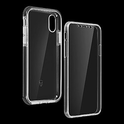 Coque Apple iPhone X/XS Protection 360° Silicone Force Case Urban Transparent pas cher