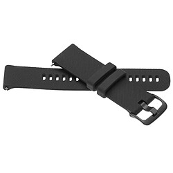 vhbw bracelet compatible avec Garmin Vivoactive 4 montre connectée - 12,1 + 9,2 cm silicone noir 