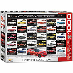 Eurographics corvette Evolution Puzzle (1000 piAces), Bleu 