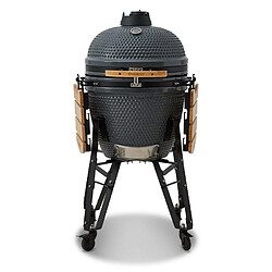 Acheter Barbecue au charbon de bois KAMADO - Brasero - En céramique, Haute résistance à la chaleur - Avec Thermomètre -Chariot