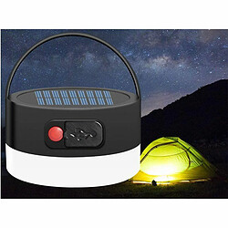 Acheter Deoditoo Lanterne de Camping Solaire à Eclairage LED et Batterie Externe Portable 2000 mAh