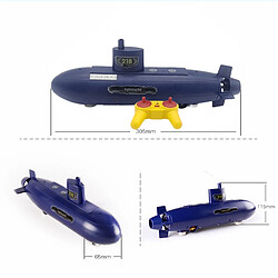 Universal Étudiants bricolage 6 chaînes RC mini-sous-marin jouet télécommande bateau de lancement RC modèle de bateau enfant éducation mots troncs enfants cadeaux | RC sous-marin(Bleu) pas cher