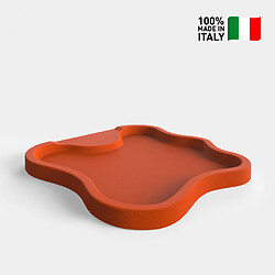 Receveur de douche de jardin piscine extérieure moderne 103x107cmArkema Design Lake D108, Couleur: Orange