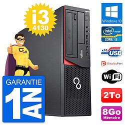 PC Fujitsu Esprimo E920 DT Intel Core i3-4130 RAM 8Go Disque 2To Windows 10 Wifi · Occasion 