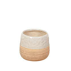 Cache-pot Romimex Beige Céramique 30 x 24 x 30 cm 