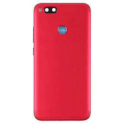 Wewoo Coque arrière Arrière avec Objectif pour Xiaomi Mi 5X / A1 Rouge