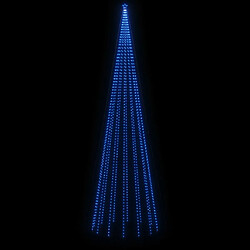 Avis vidaXL Sapin de Noël avec piquet 1134 LED Bleues 800 cm