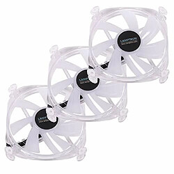 Lamptron Icecloud+ ARGB 120 Triple PWM Ventilateur Kit - transparent