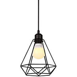 Acheter Stoex Lot de 2 Lustre Suspension industrielle E27 ,Lampe de Plafond Abat-Jour,Noir,Vin