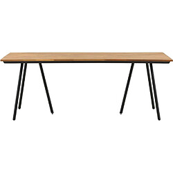 Acheter Venture Home Table de jardin en acier et acacia 200 x 100 cm Chan.