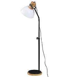 Acheter vidaXL Lampadaire 25 W blanc 30x30x100-150 cm E27