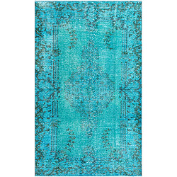 Vidal Tapis de laine 287x175 turquoise Ultra Vintage