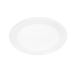 Forlight Downlight encastré rond LED intégré blanc mat - blanc chaud 