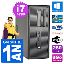 PC Tour HP ProDesk 600 G1 Intel i7-4790 RAM 8Go Disque Dur 250Go Windows 10 Wifi · Occasion 